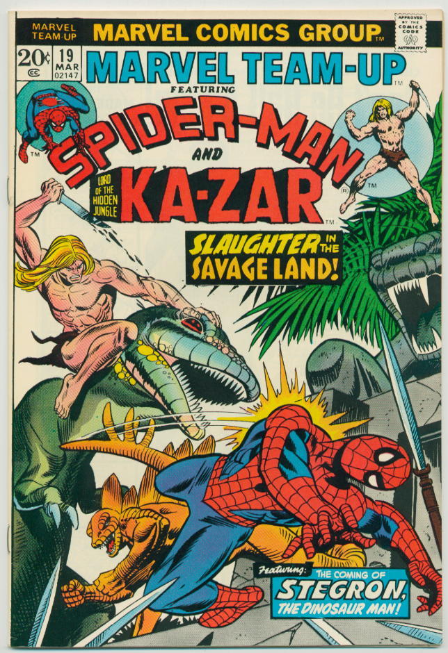 Image of Marvel Team-Up 19 provided by StreetLifeComics.com