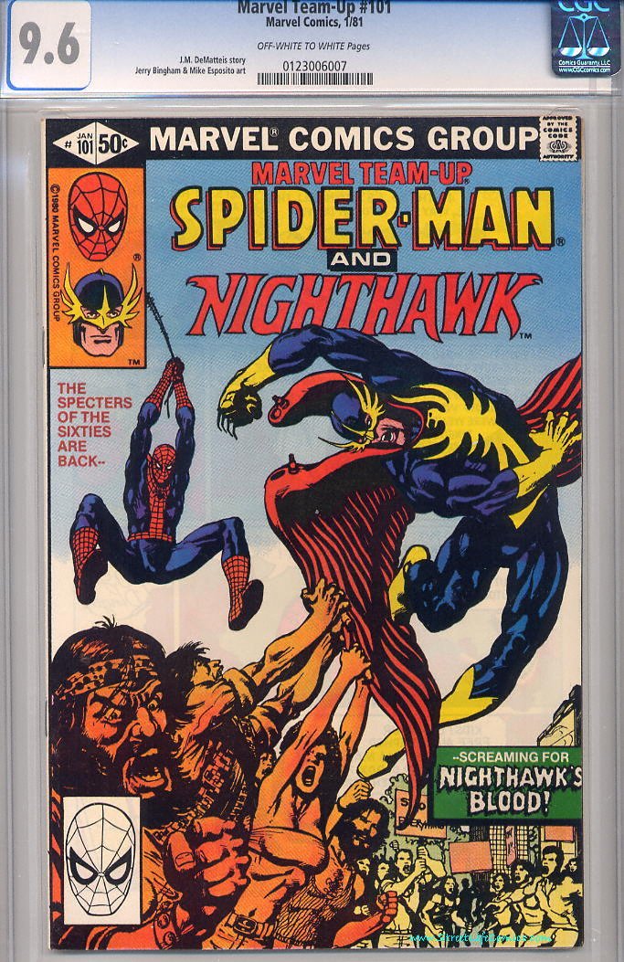 Image of Marvel Team-Up 101 provided by StreetLifeComics.com