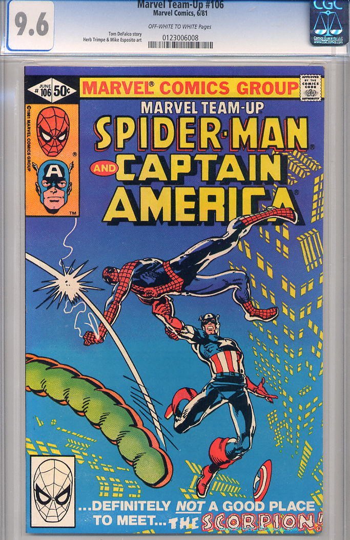 Image of Marvel Team-Up 106 provided by StreetLifeComics.com