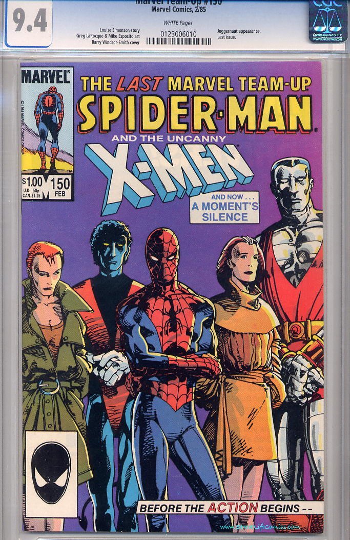 Image of Marvel Team-Up 150 provided by StreetLifeComics.com