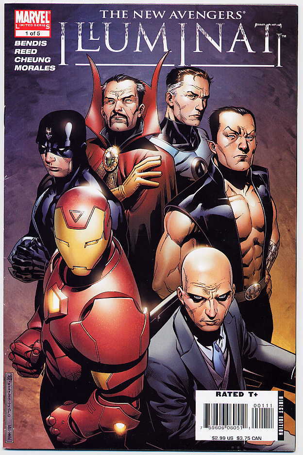 Image of New Avengers: Illuminati 1 provided by StreetLifeComics.com