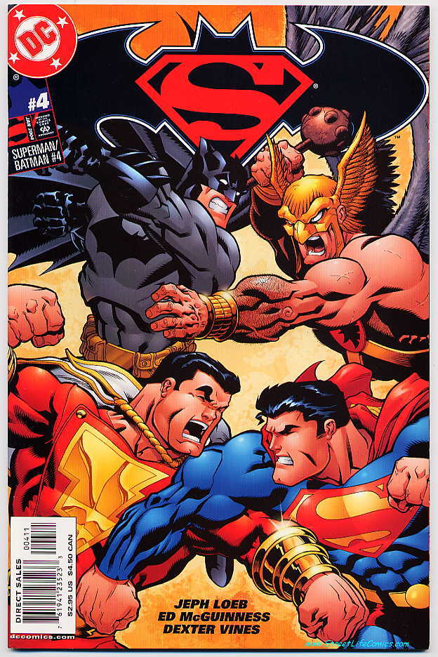 Image of Superman/Batman 4 provided by StreetLifeComics.com