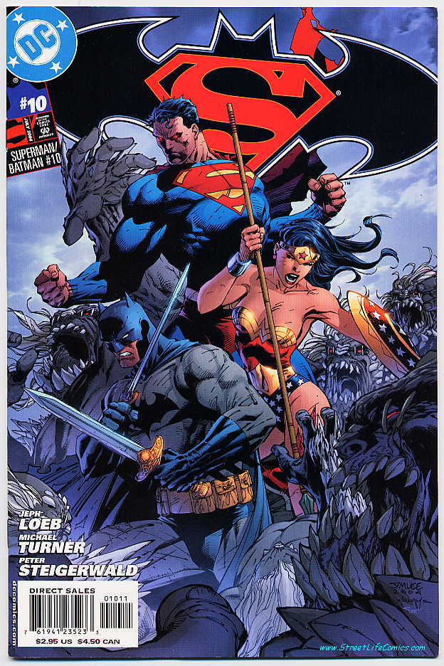 Image of Superman/Batman 10 (Lee cover) provided by StreetLifeComics.com