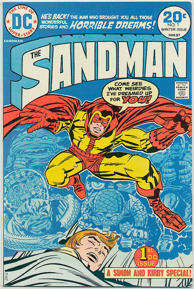 Image of The Sandman 1 provided by StreetLifeComics.com