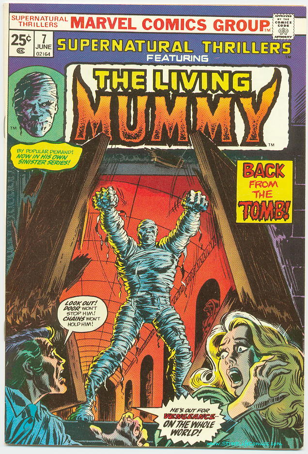 Image of Supernatural Thrillers 7 provided by StreetLifeComics.com