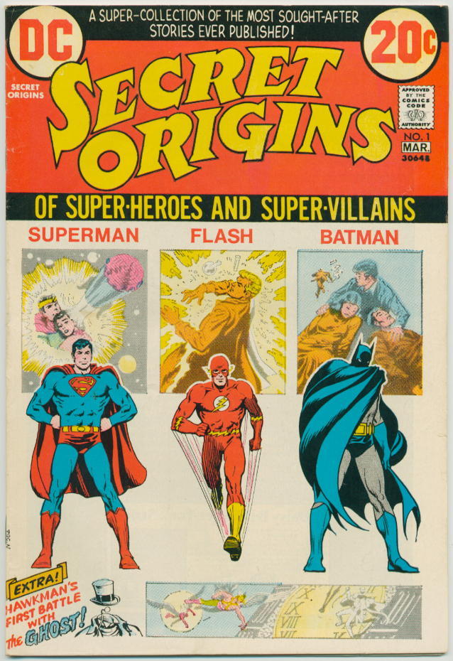 Image of Secret Origins 1 provided by StreetLifeComics.com