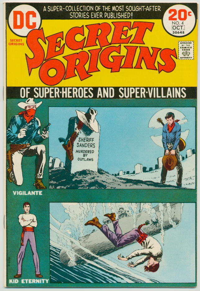 Image of Secret Origins 4 provided by StreetLifeComics.com