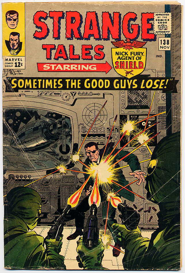 Image of Strange Tales 138 provided by StreetLifeComics.com