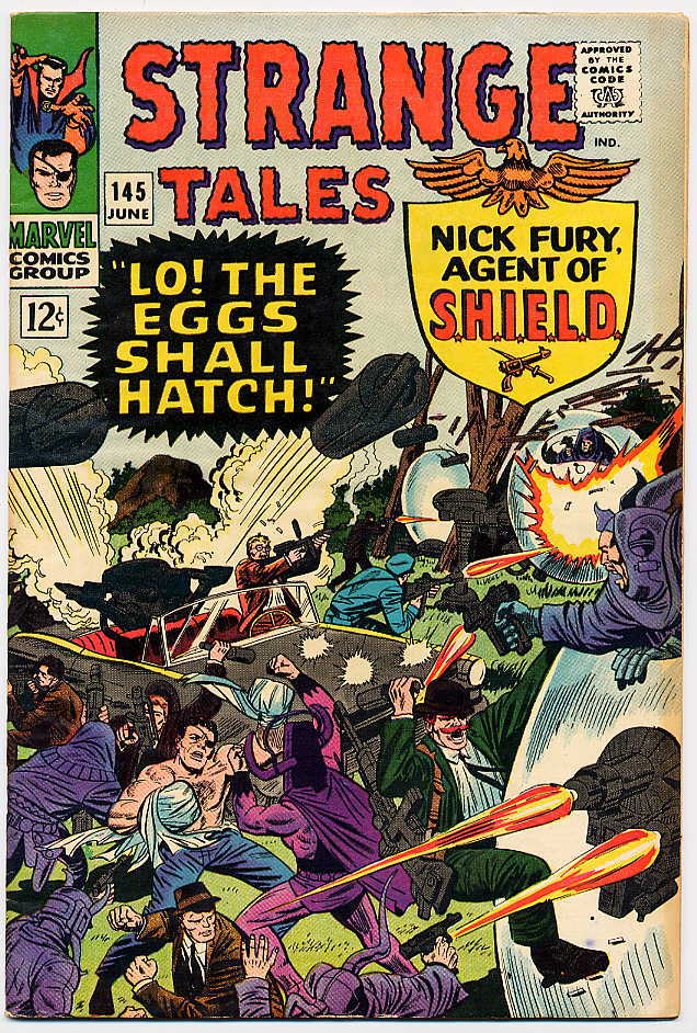 Image of Strange Tales 145 provided by StreetLifeComics.com