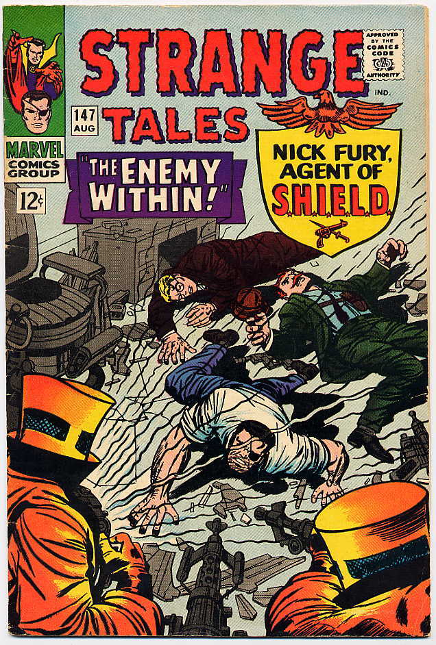 Image of Strange Tales 147 provided by StreetLifeComics.com