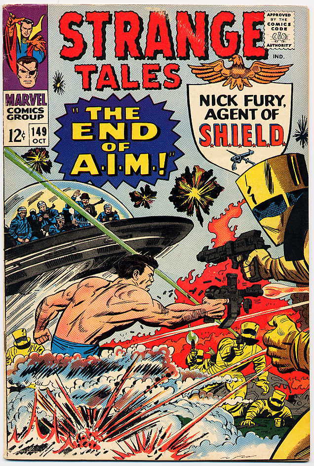 Image of Strange Tales 149 provided by StreetLifeComics.com