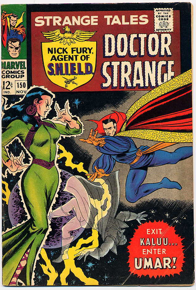 Image of Strange Tales 150 provided by StreetLifeComics.com