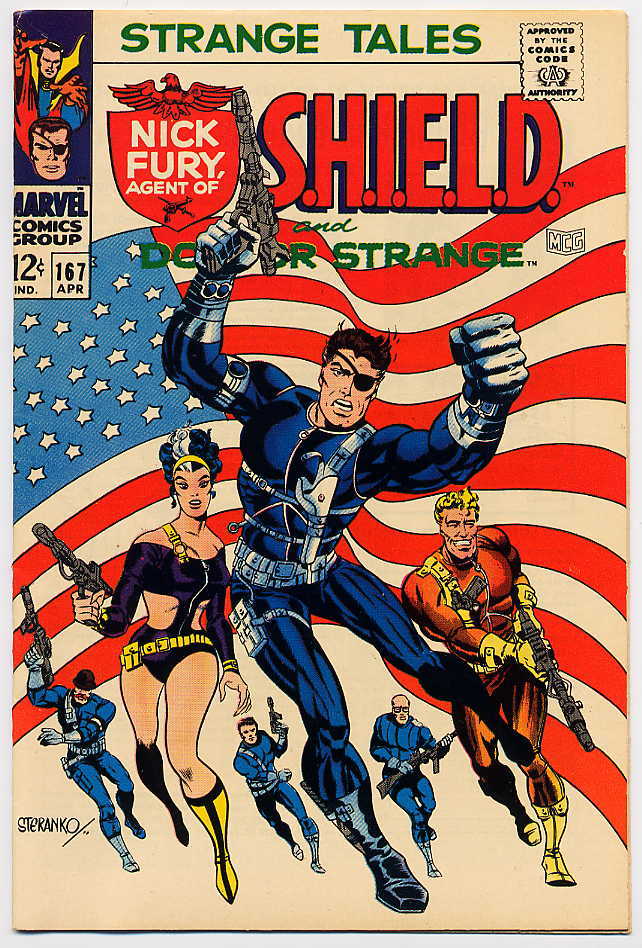 Image of Strange Tales 167 provided by StreetLifeComics.com