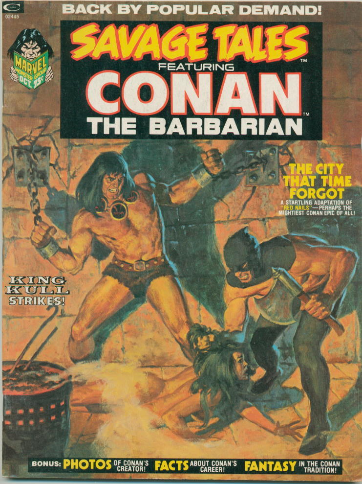 Image of Savage Tales 2 provided by StreetLifeComics.com