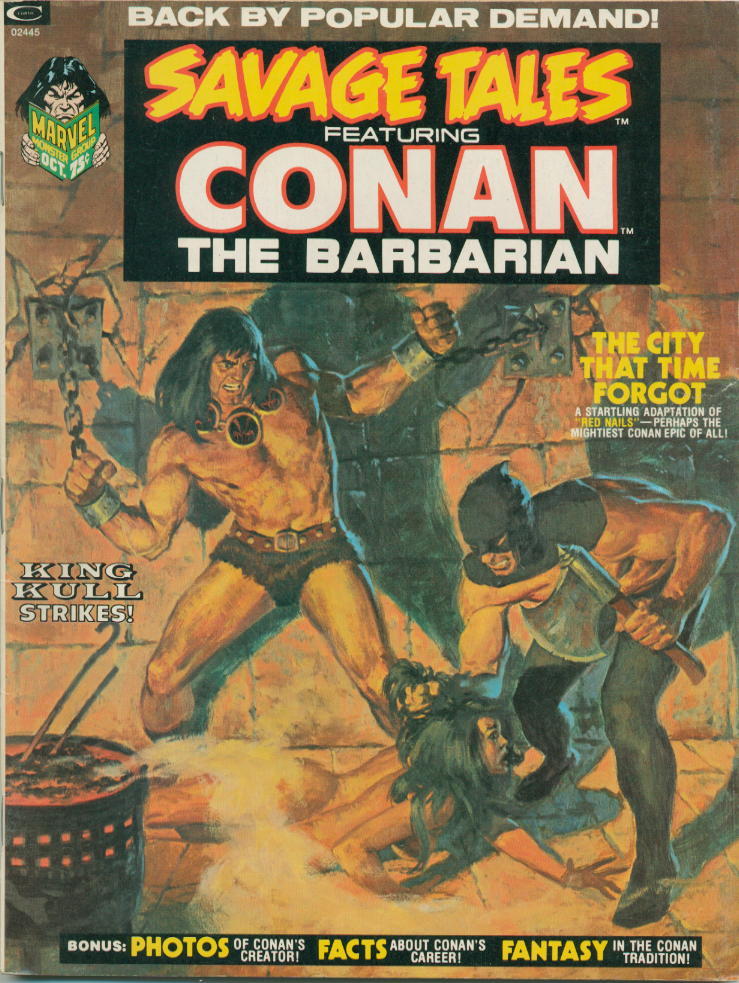 Image of Savage Tales 2 provided by StreetLifeComics.com