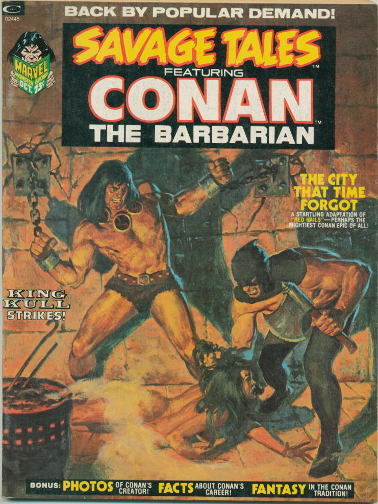 Image of Savage Tales 2 provided by StreetLifeComics.com