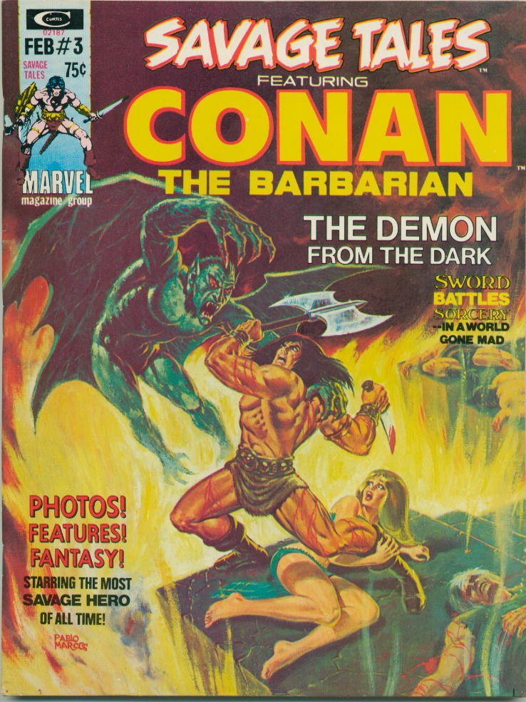 Image of Savage Tales 3 provided by StreetLifeComics.com