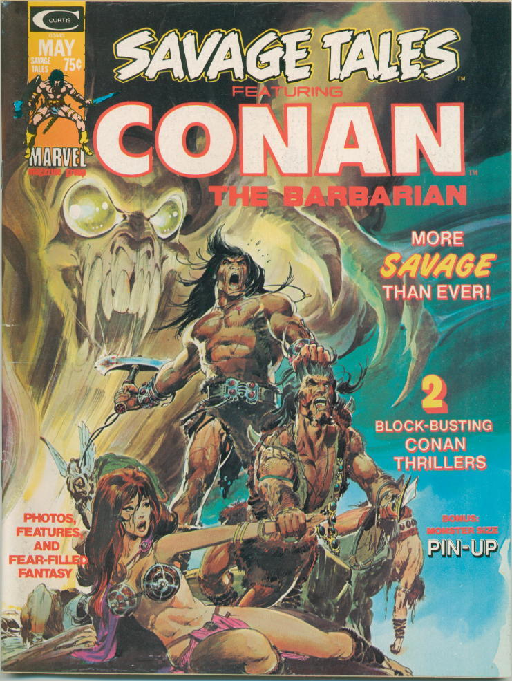 Image of Savage Tales 4 provided by StreetLifeComics.com