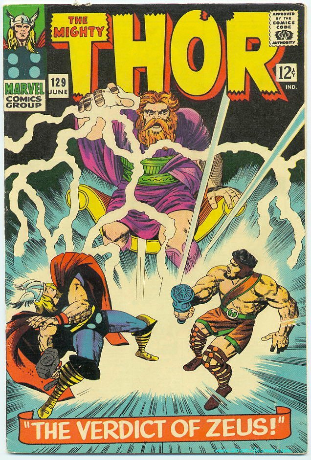 Image of Thor 129 provided by StreetLifeComics.com