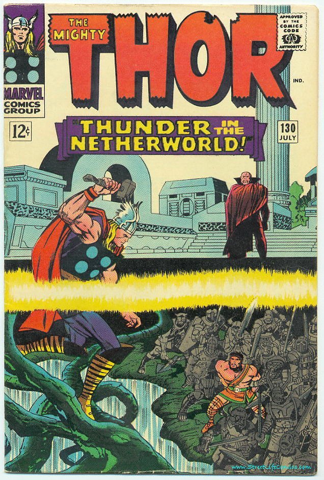 Image of Thor 130 provided by StreetLifeComics.com
