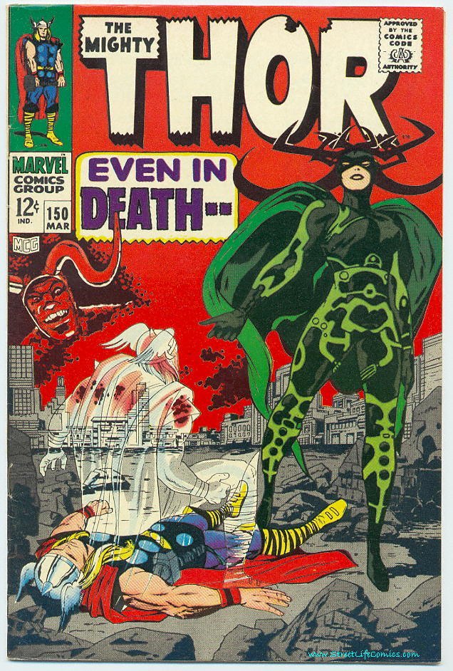 Image of Thor 150 provided by StreetLifeComics.com