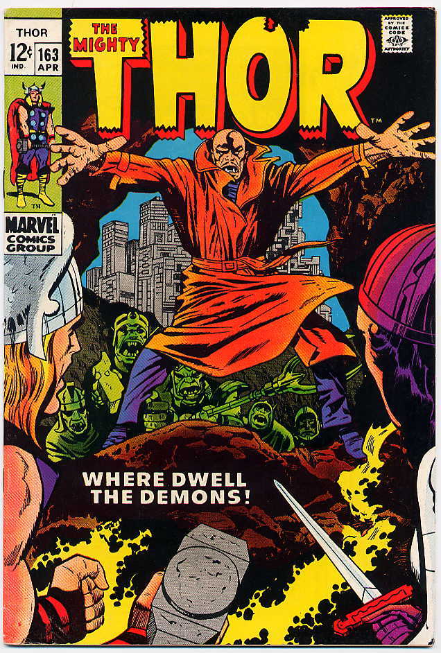 Image of Thor 163 provided by StreetLifeComics.com