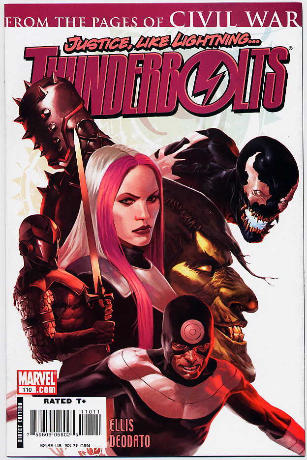 Image of Thunderbolts 110 provided by StreetLifeComics.com