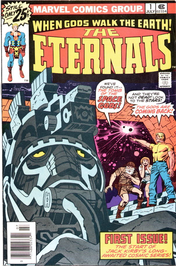 Image of The Eternals 1 provided by StreetLifeComics.com