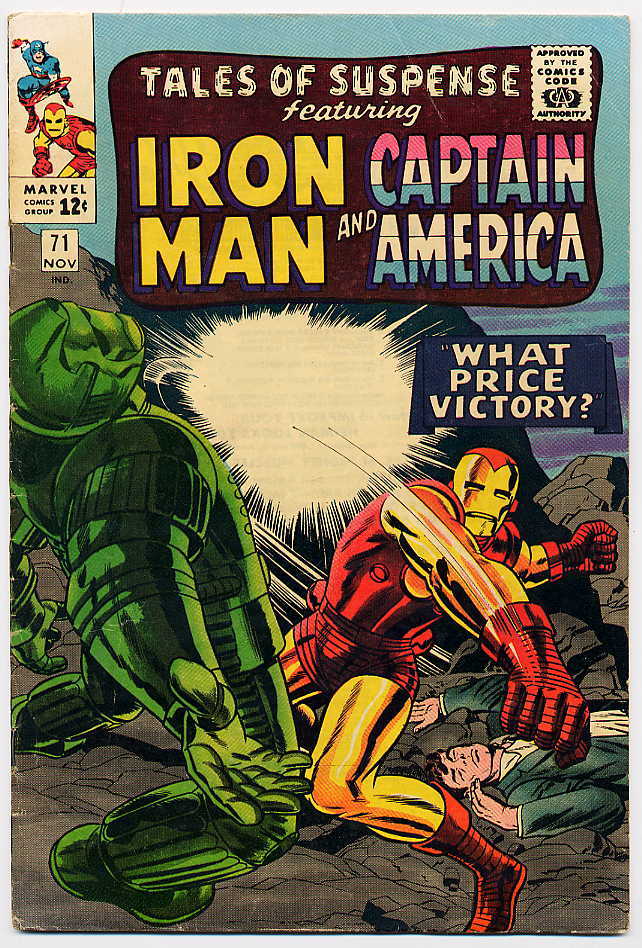Image of Tales of Suspense 71 provided by StreetLifeComics.com