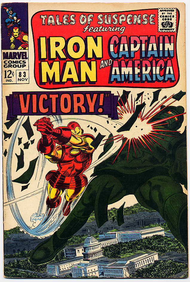 Image of Tales of Suspense 83 provided by StreetLifeComics.com