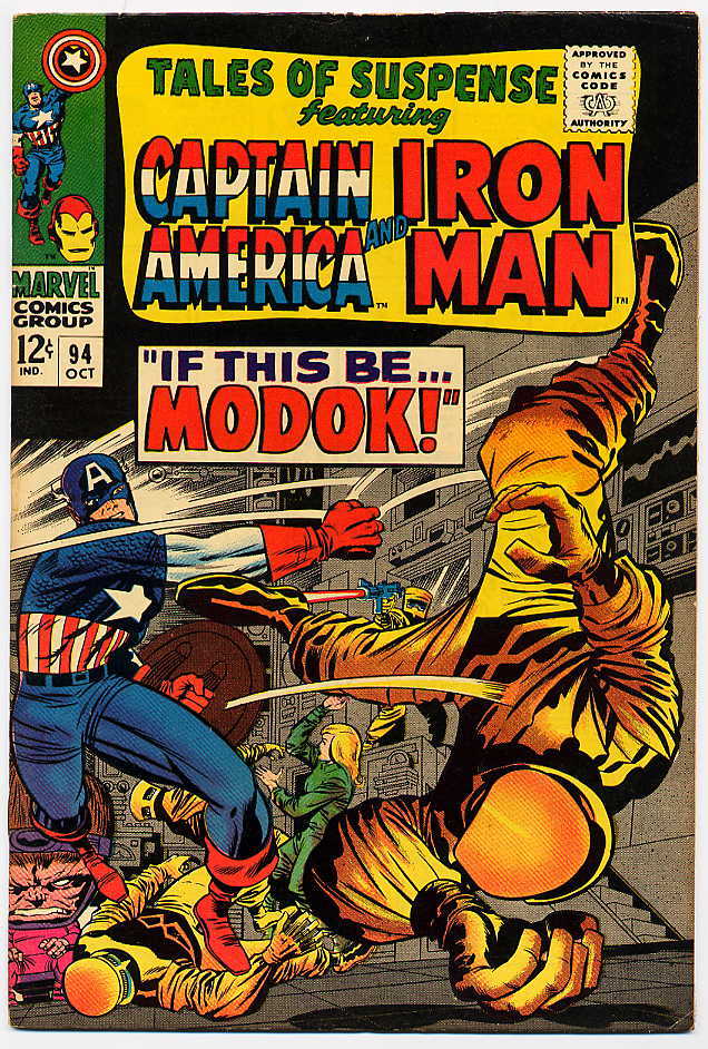 Image of Tales of Suspense 94 provided by StreetLifeComics.com