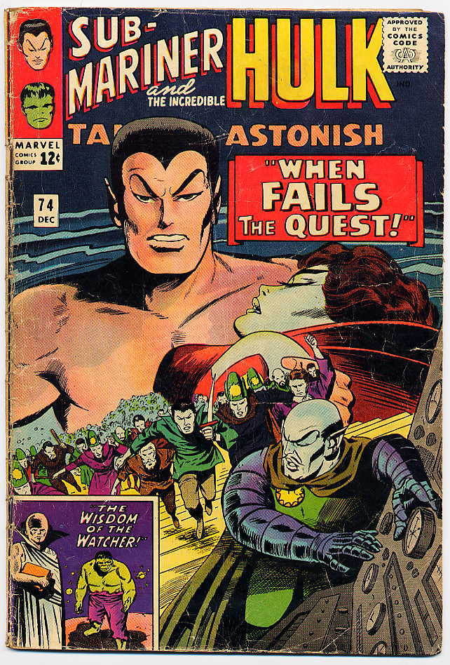 Image of Tales to Astonish 74 provided by StreetLifeComics.com