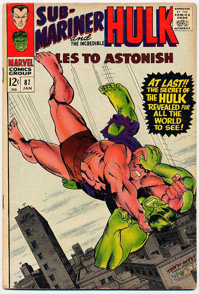 Image of Tales to Astonish 87 provided by StreetLifeComics.com