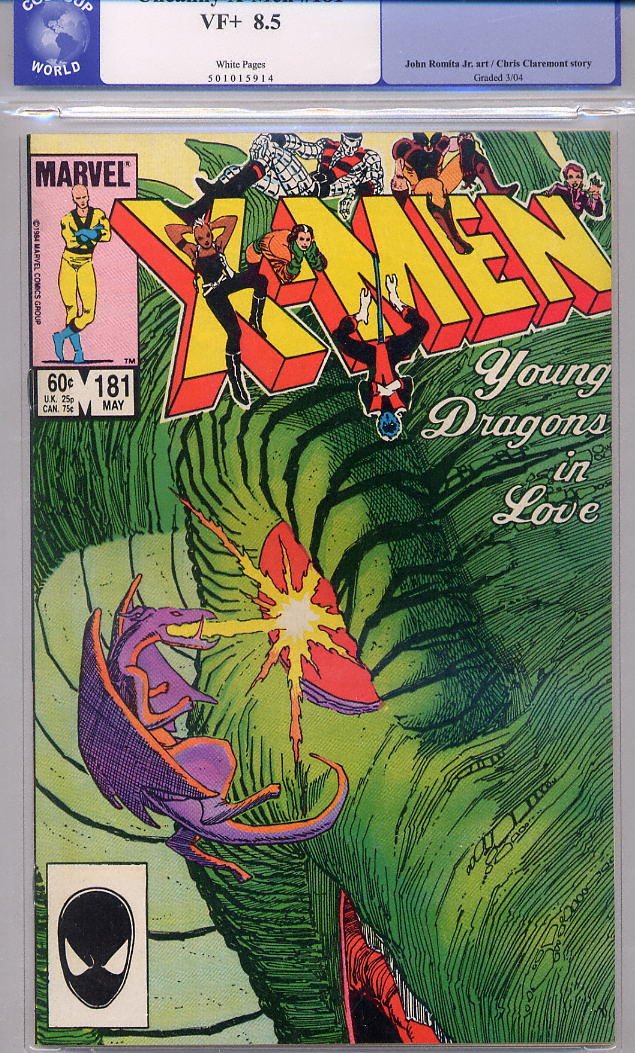 Image of Uncanny X-Men 181 provided by StreetLifeComics.com