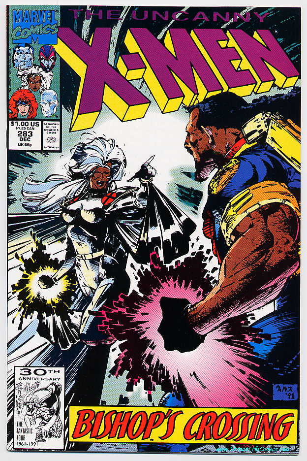 Image of Uncanny X-Men 283 provided by StreetLifeComics.com