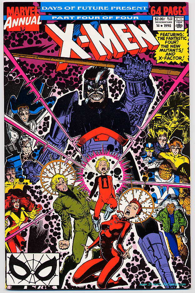 Image of Uncanny X-Men Annual 14 provided by StreetLifeComics.com