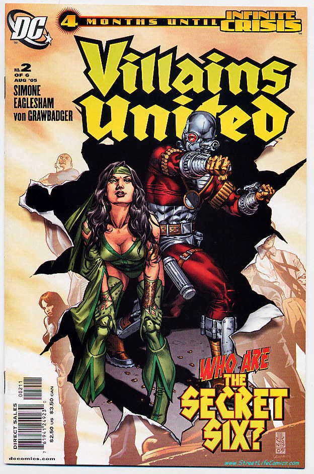 Image of Villains United 2 provided by StreetLifeComics.com