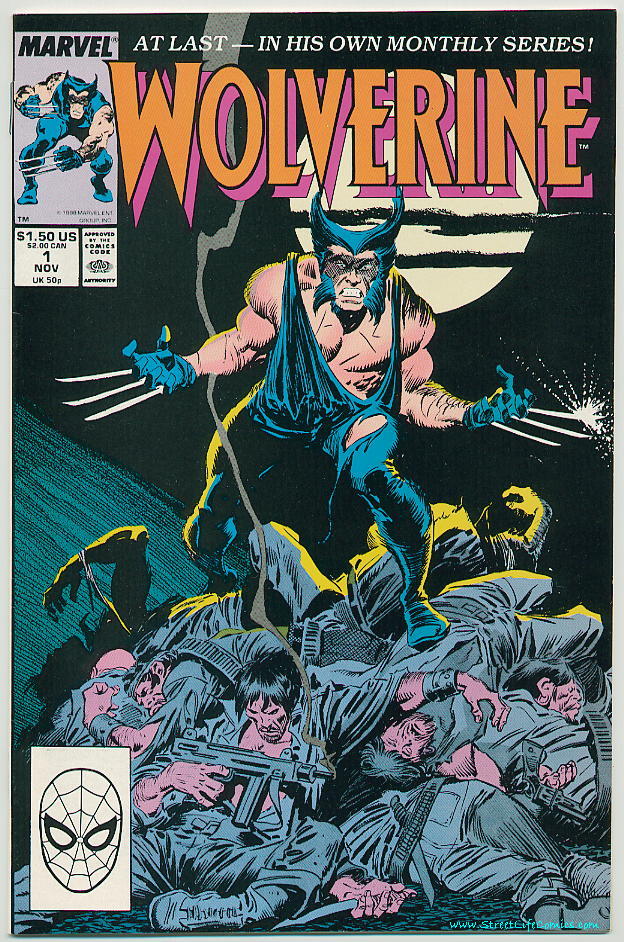Image of Wolverine 1 provided by StreetLifeComics.com