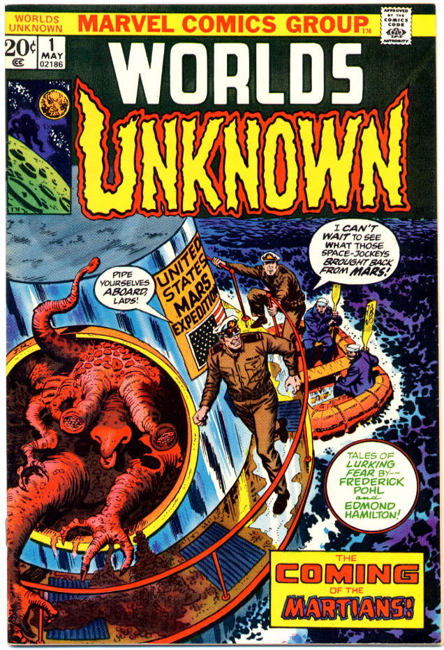 Image of Worlds Unknown 1 provided by StreetLifeComics.com