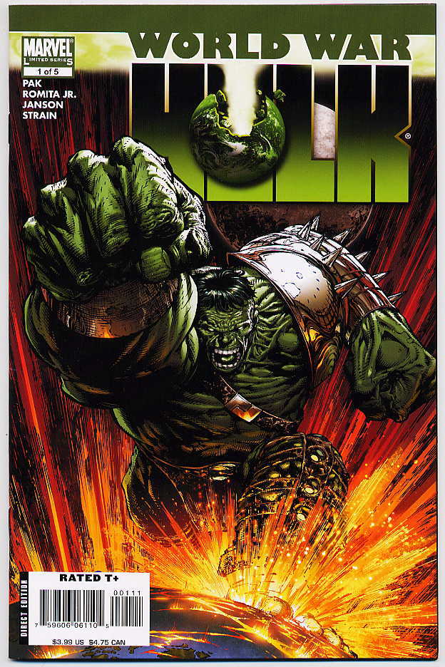 Image of World War Hulk 1 provided by StreetLifeComics.com