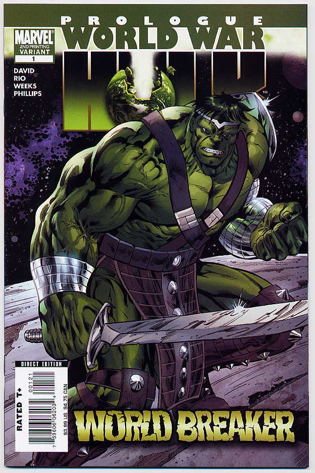 Image of World War Hulk Prologue: World Breaker 1 provided by StreetLifeComics.com